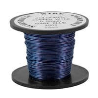 Dark Blue koperdraad ±25 meter 0,5mm