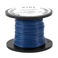 Opaque Blue koperdraad ±25 meter 0,5mm