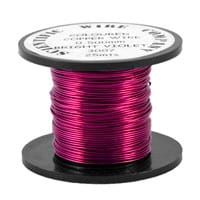 Bright Violet koperdraad ±25 meter 0,5mm