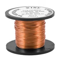 Warm Gold koperdraad ±25 meter 0,5mm